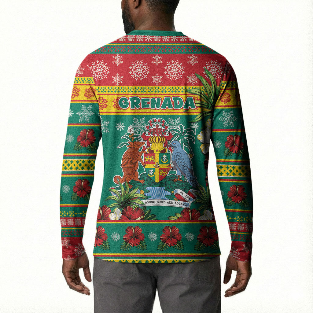 Afro-Grenadian Christmas Button Sweatshirt This Grenada Dove Needs A Beach Retreat