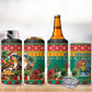 Afro-Grenadian Christmas 4 in 1 Can Cooler Tumbler This Grenada Dove Needs A Beach Retreat