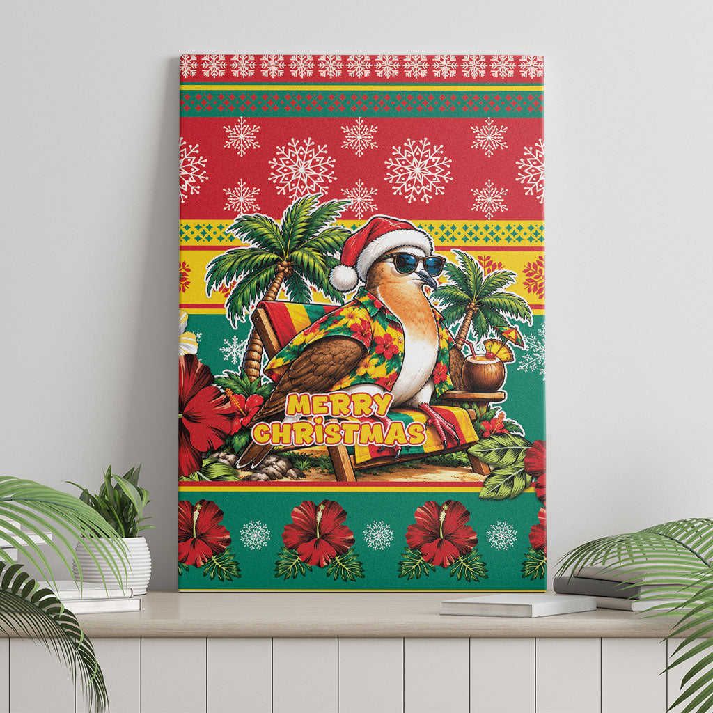 Afro-Grenadian Christmas Canvas Wall Art This Grenada Dove Needs A Beach Retreat