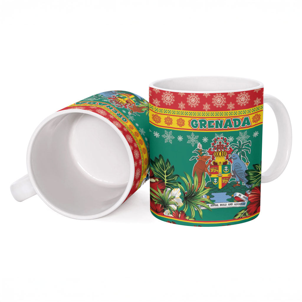 Afro-Grenadian Christmas Ceramic Mug This Grenada Dove Needs A Beach Retreat
