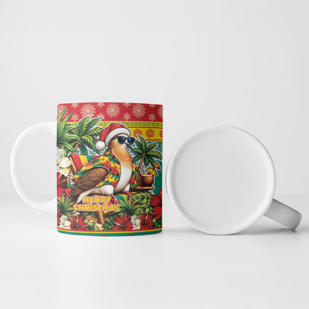 Afro-Grenadian Christmas Ceramic Mug This Grenada Dove Needs A Beach Retreat