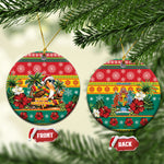 Afro-Grenadian Christmas Ceramic Ornament This Grenada Dove Needs A Beach Retreat