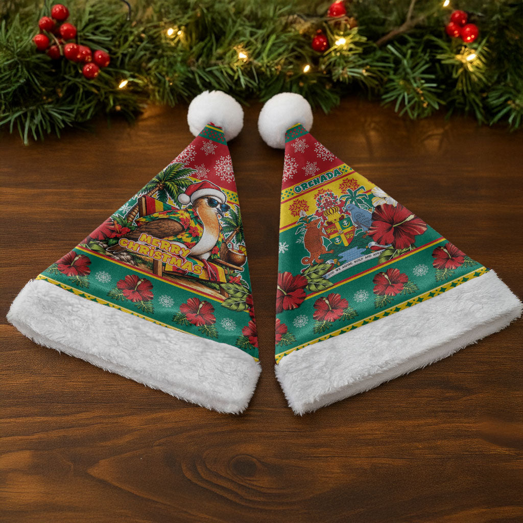 Afro-Grenadian Christmas Santa Hat This Grenada Dove Needs A Beach Retreat