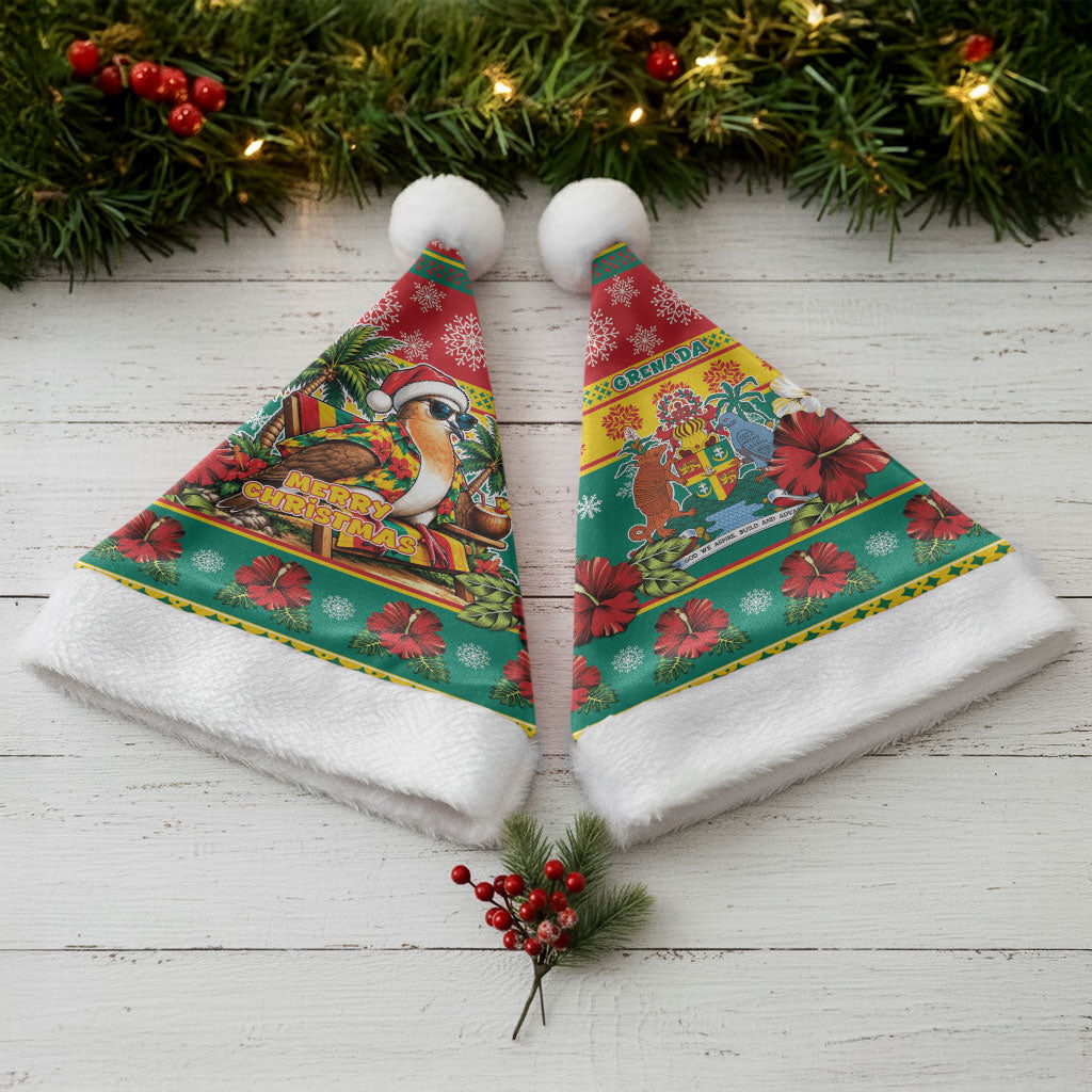 Afro-Grenadian Christmas Santa Hat This Grenada Dove Needs A Beach Retreat