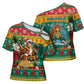 Afro-Grenadian Christmas Cross Shoulder Shirt This Grenada Dove Needs A Beach Retreat