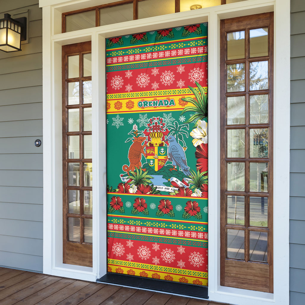 Afro-Grenadian Christmas Door Cover This Grenada Dove Needs A Beach Retreat