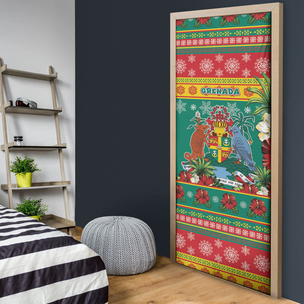 Afro-Grenadian Christmas Door Cover This Grenada Dove Needs A Beach Retreat