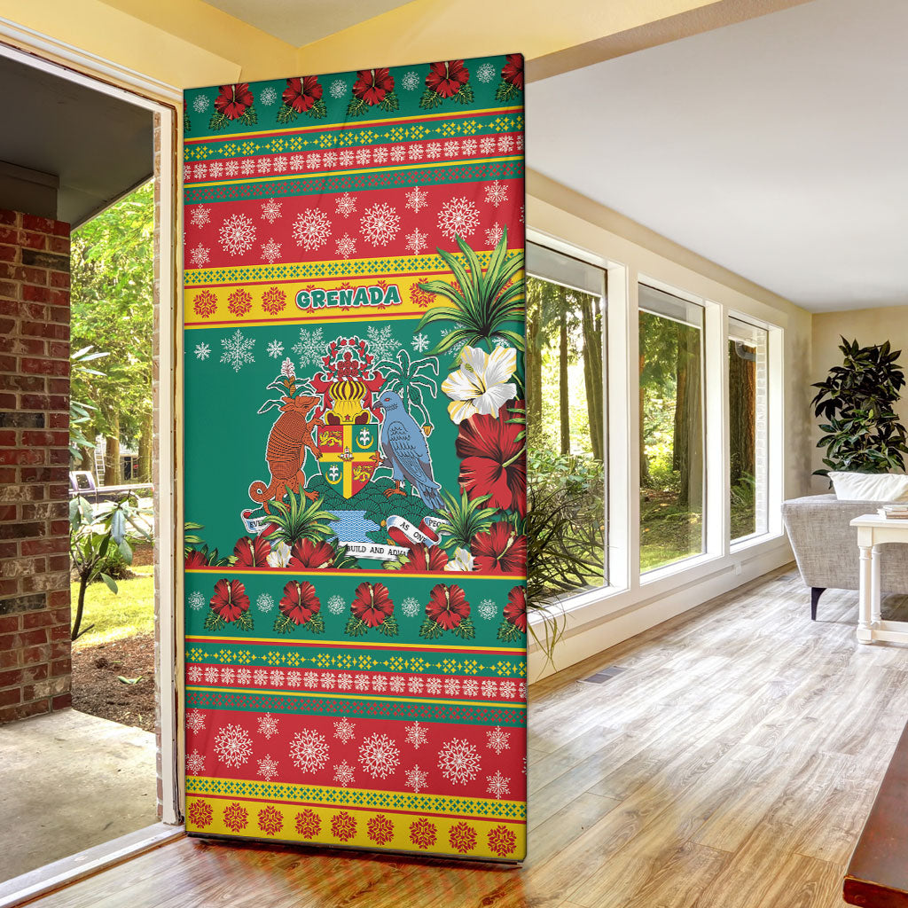 Afro-Grenadian Christmas Door Cover This Grenada Dove Needs A Beach Retreat