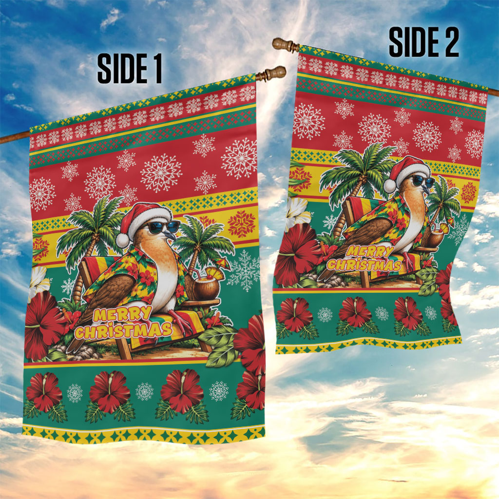 Afro-Grenadian Christmas Garden Flag This Grenada Dove Needs A Beach Retreat