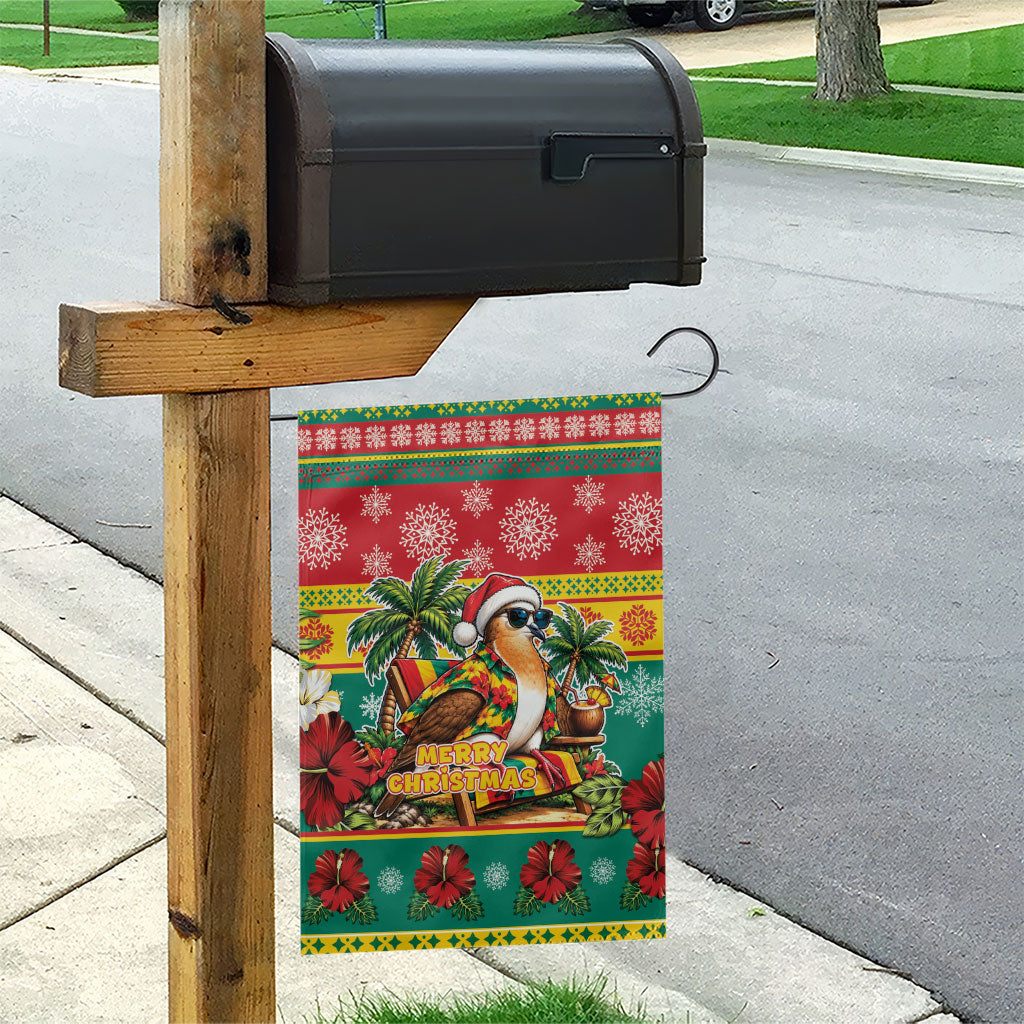 Afro-Grenadian Christmas Garden Flag This Grenada Dove Needs A Beach Retreat