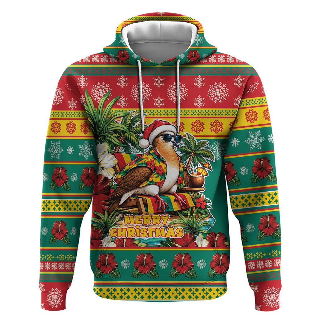 Afro-Grenadian Christmas Hoodie This Grenada Dove Needs A Beach Retreat