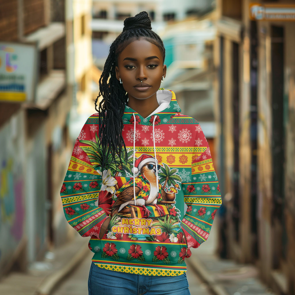 Afro-Grenadian Christmas Hoodie This Grenada Dove Needs A Beach Retreat