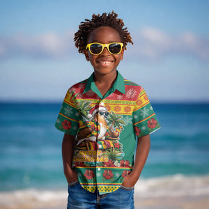 Afro-Grenadian Christmas Kid Hawaiian Shirt This Grenada Dove Needs A Beach Retreat
