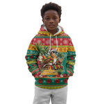 Afro-Grenadian Christmas Kid Hoodie This Grenada Dove Needs A Beach Retreat