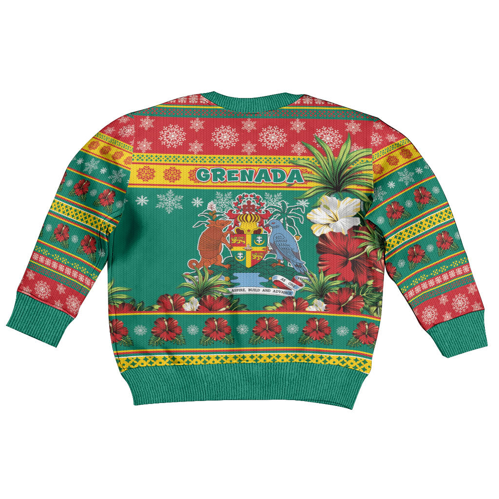 Afro-Grenadian Christmas Kid Ugly Christmas Sweater This Grenada Dove Needs A Beach Retreat