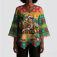 Afro-Grenadian Christmas Kimono Sleeve Blouse This Grenada Dove Needs A Beach Retreat