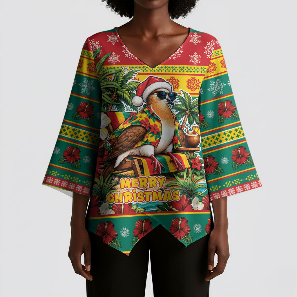 Afro-Grenadian Christmas Kimono Sleeve Blouse This Grenada Dove Needs A Beach Retreat