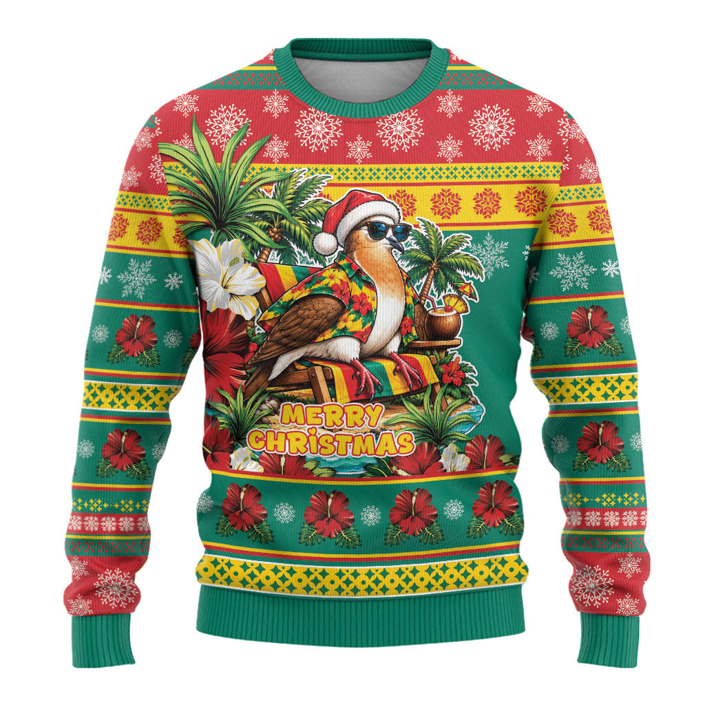 Afro-Grenadian Christmas Ugly Christmas Sweater This Grenada Dove Needs A Beach Retreat