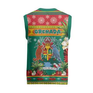 Afro-Grenadian Christmas Knitted V-Neck Vest This Grenada Dove Needs A Beach Retreat