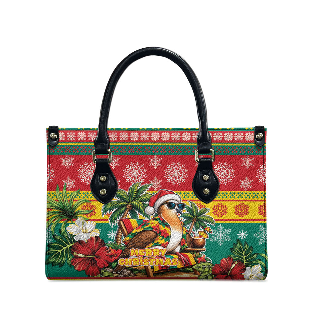 Afro-Grenadian Christmas Leather Bag This Grenada Dove Needs A Beach Retreat
