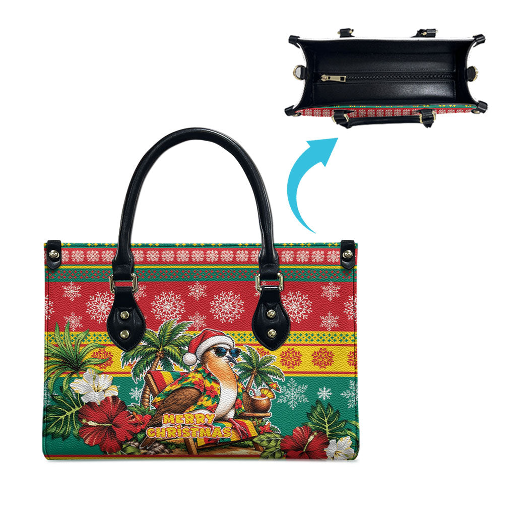 Afro-Grenadian Christmas Leather Bag This Grenada Dove Needs A Beach Retreat