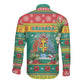 Afro-Grenadian Christmas Long Sleeve Button Shirt This Grenada Dove Needs A Beach Retreat