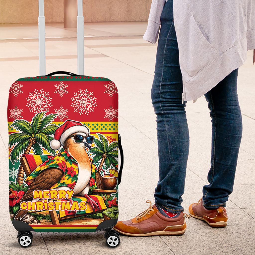Afro-Grenadian Christmas Luggage Cover This Grenada Dove Needs A Beach Retreat