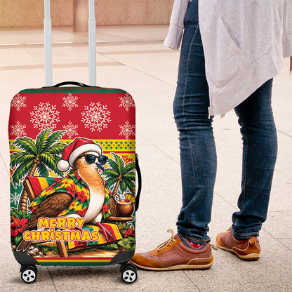 Afro-Grenadian Christmas Luggage Cover This Grenada Dove Needs A Beach Retreat