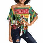 Afro-Grenadian Christmas Off Shoulder Wrap Waist Top This Grenada Dove Needs A Beach Retreat