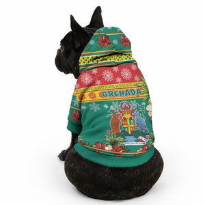 Afro-Grenadian Christmas Pet Hoodie This Grenada Dove Needs A Beach Retreat