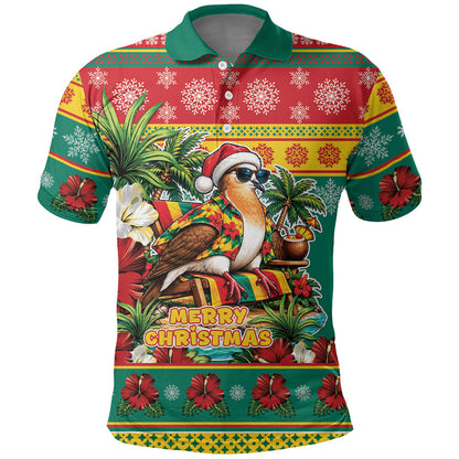 Afro-Grenadian Christmas Polo Shirt This Grenada Dove Needs A Beach Retreat