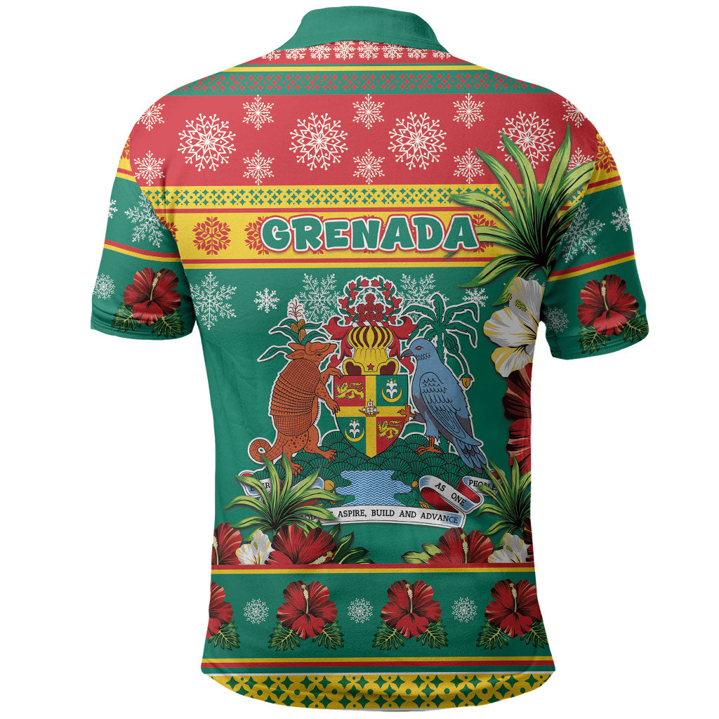 Afro-Grenadian Christmas Polo Shirt This Grenada Dove Needs A Beach Retreat