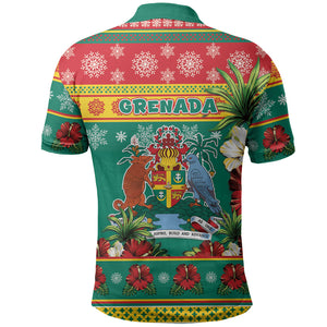 Afro-Grenadian Christmas Polo Shirt This Grenada Dove Needs A Beach Retreat