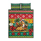 Afro-Grenadian Christmas Quilt Bed Set This Grenada Dove Needs A Beach Retreat