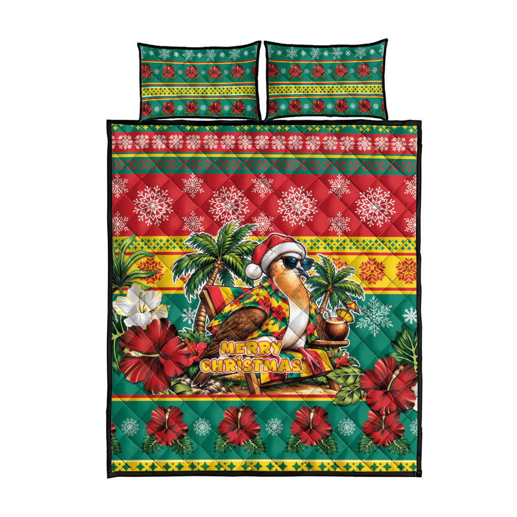 Afro-Grenadian Christmas Quilt Bed Set This Grenada Dove Needs A Beach Retreat