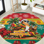Afro-Grenadian Christmas Round Carpet This Grenada Dove Needs A Beach Retreat