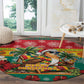 Afro-Grenadian Christmas Round Carpet This Grenada Dove Needs A Beach Retreat
