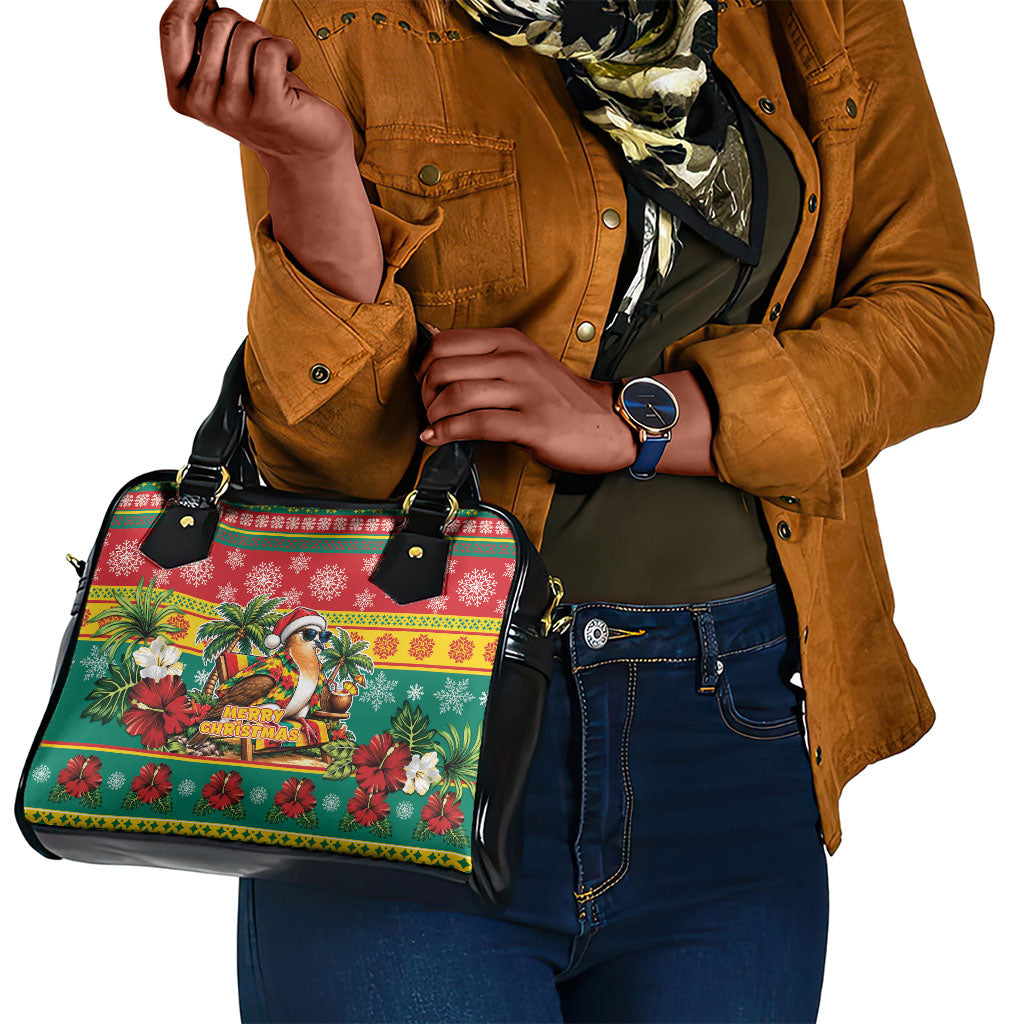 Afro-Grenadian Christmas Shoulder Handbag This Grenada Dove Needs A Beach Retreat