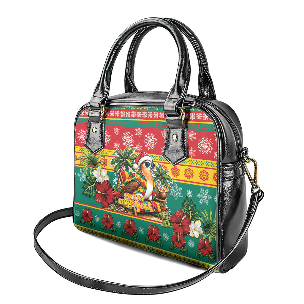 Afro-Grenadian Christmas Shoulder Handbag This Grenada Dove Needs A Beach Retreat