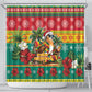 Afro-Grenadian Christmas Shower Curtain This Grenada Dove Needs A Beach Retreat