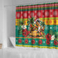 Afro-Grenadian Christmas Shower Curtain This Grenada Dove Needs A Beach Retreat