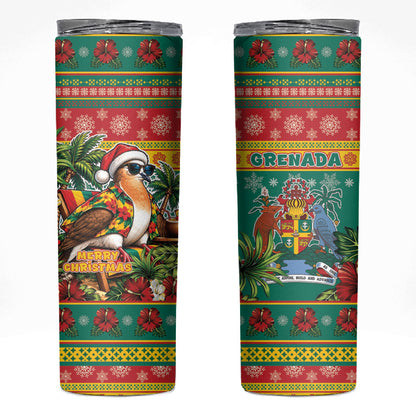 Afro-Grenadian Christmas Skinny Tumbler This Grenada Dove Needs A Beach Retreat