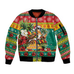 Afro-Grenadian Christmas Sleeve Zip Bomber Jacket This Grenada Dove Needs A Beach Retreat