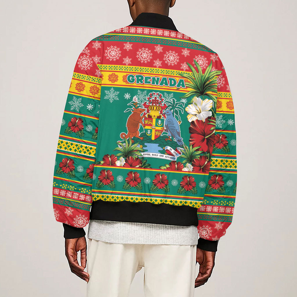 Afro-Grenadian Christmas Sleeve Zip Bomber Jacket This Grenada Dove Needs A Beach Retreat