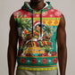 Afro-Grenadian Christmas Sleeveless Hoodie This Grenada Dove Needs A Beach Retreat