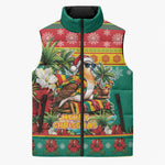Afro-Grenadian Christmas Sleeveless Puffer Jacket This Grenada Dove Needs A Beach Retreat