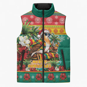 Afro-Grenadian Christmas Sleeveless Puffer Jacket This Grenada Dove Needs A Beach Retreat