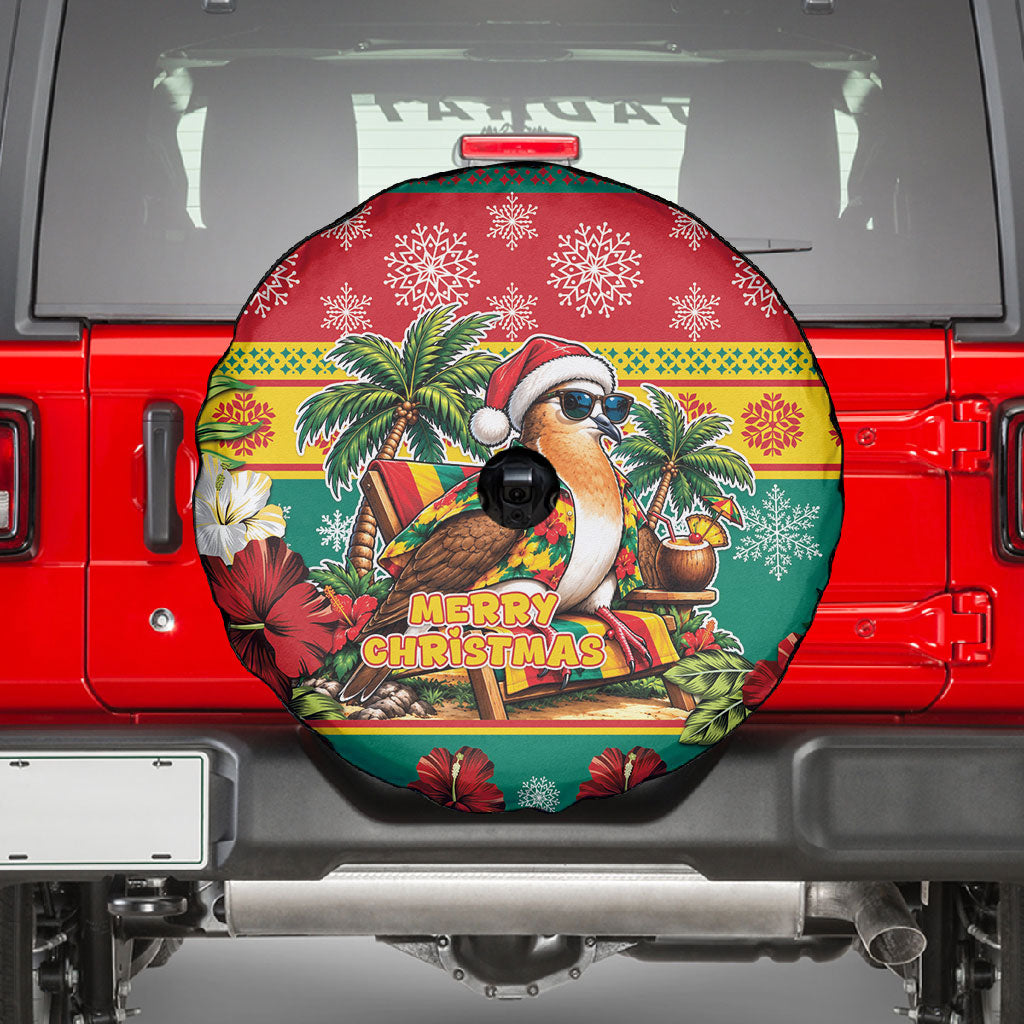Afro-Grenadian Christmas Spare Tire Cover This Grenada Dove Needs A Beach Retreat