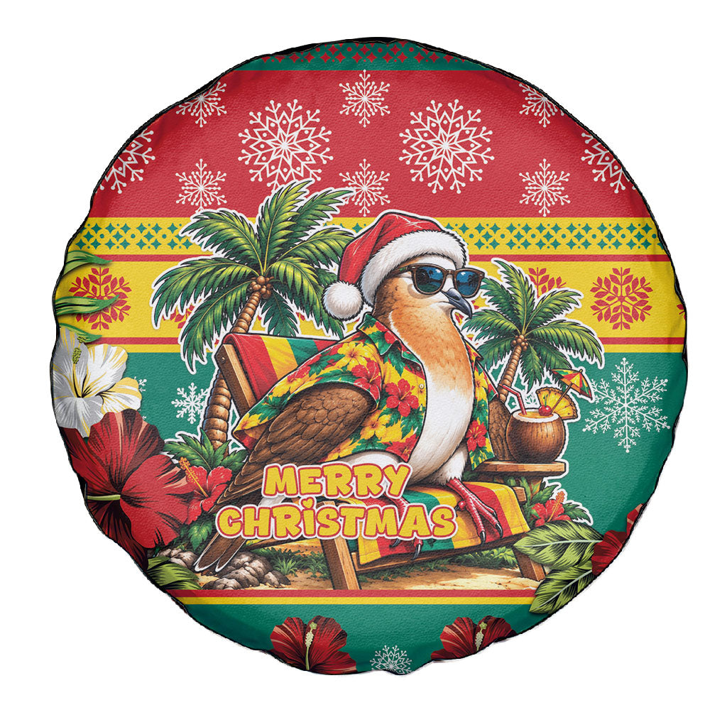 Afro-Grenadian Christmas Spare Tire Cover This Grenada Dove Needs A Beach Retreat
