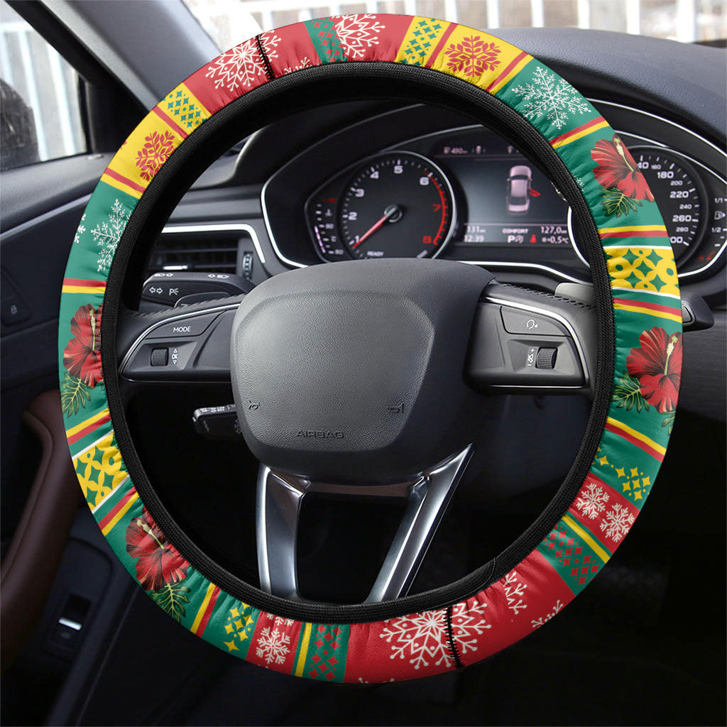 Afro-Grenadian Christmas Steering Wheel Cover This Grenada Dove Needs A Beach Retreat
